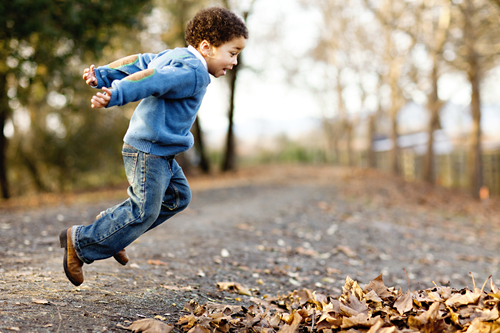 Boy Jumping