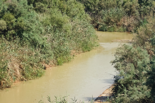 Muddy Jordan River